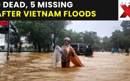 Vietnam floods: record-shattering rain submerges Hue and Hoi An; at least 10 dead, thousands evacuated