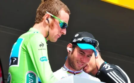 Mark Cavendish Praised by Bradley Wiggins for Support During Tough Times
