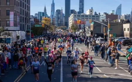 Stars Compete in 2025 New York City Marathon