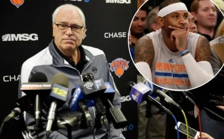 Phil Jackson Blames Carmelo Anthony Drama for Knicks Failure