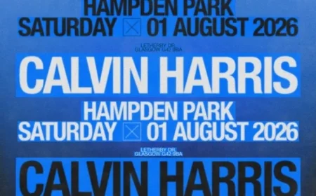 Calvin Harris Set to Electrify Hampden Park This Summer