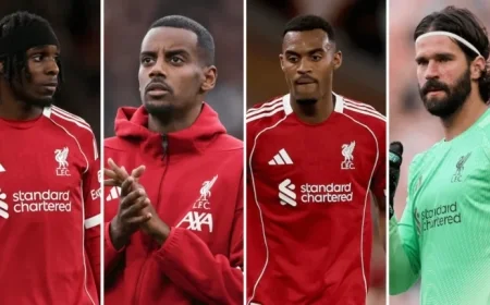 Pre-Brentford Injury Update: Frimpong, Isak, Gravenberch, Alisson Status Revealed