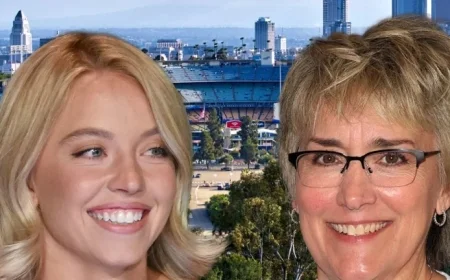 Sydney Sweeney and Christy Martin Attend World Series Game 4 Together