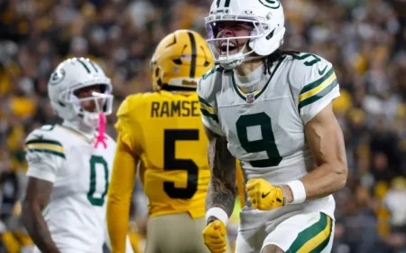 Christian Watson Surpasses Matthew Golden on Packers WR Depth Chart