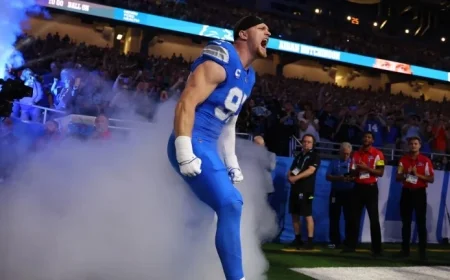 Lions Secure Four-Year Extension with Aidan Hutchinson