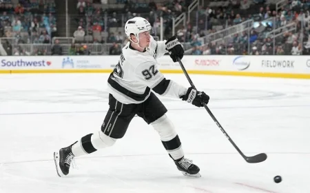 Kings Triumph Over Sharks 4-3: Clarke, Doughty, Hiller Lead Victory