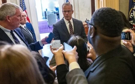 Thune Reports Significant Progress in Live Government Shutdown Talks