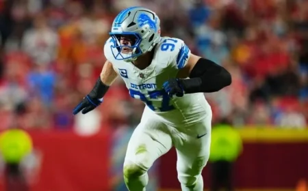 Lions Secure Hutchinson with 4-Year, $180M Contract Extension