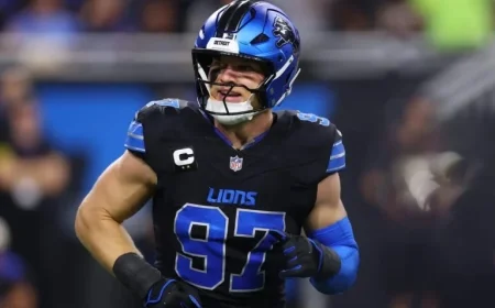 Lions Extend Aidan Hutchinson’s Contract: 4 Years, $180 Million