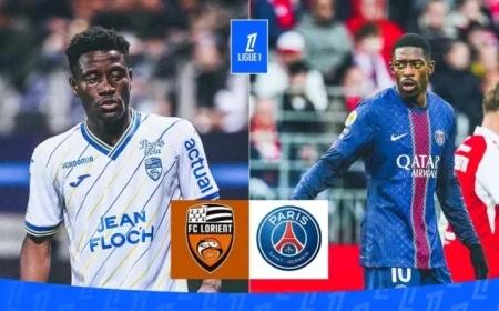 Lorient vs PSG: Official Lineups Announced