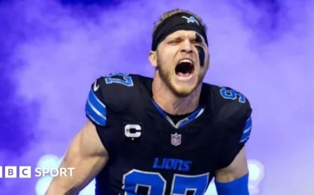 Aidan Hutchinson Secures Record-Breaking Contract with Detroit Lions