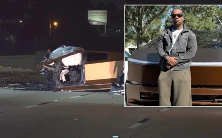 Fiery Crash on Texas Freeway Kills Cybertruck and Wrong-Way BMW Drivers