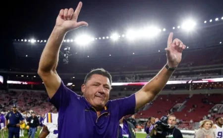 Orgeron Discusses Potential Return to LSU