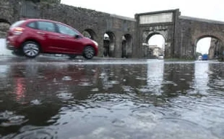 Rain Returns to Rome and Lazio, Yellow Alert Issued