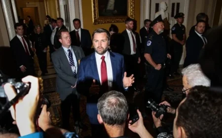 Lawmakers and VP Vance Tackle Government Shutdown Resolution