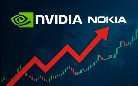 Nokia stock soars on $1B Nvidia stake and AI partnership; NOK holds gains after Q3 beat