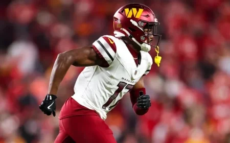 Commanders’ Terry McLaurin Out for Week 9 with Re-injured Quad vs. Seahawks