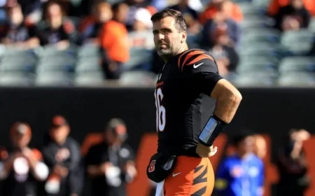 Bengals’ Joe Flacco Faces Shoulder Sprain, Sunday Status Uncertain