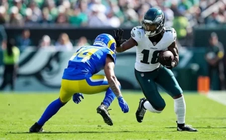 Eagles Trade WR John Metchie III to Jets for CB Michael Carter II