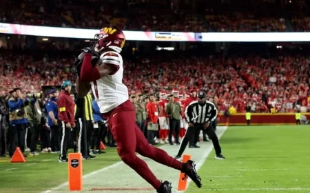 Terry McLaurin to Miss Sunday Night Match