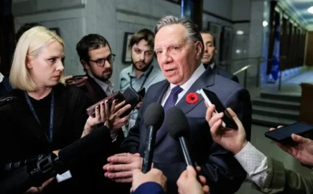 Legault Accuses Doug Ford of Undermining Him with Helpline Suggestion