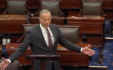Thune Reports Progress on Shutdown Talks; Democrats Stay Silent