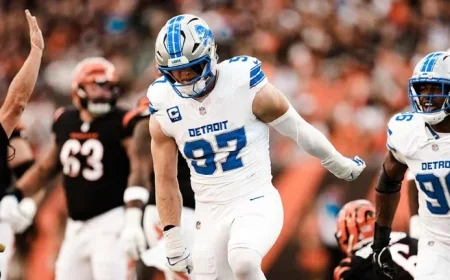 Aidan Hutchinson’s Extension Strengthens Detroit Lions’ Defensive Line