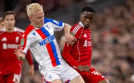 Crystal Palace Triumphs 3-0 Over Liverpool: Match Highlights