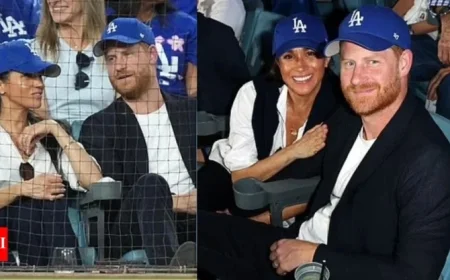 Dodgers Fans Furious Over Prince Harry and Meghan’s Front-Row Seats at World Series