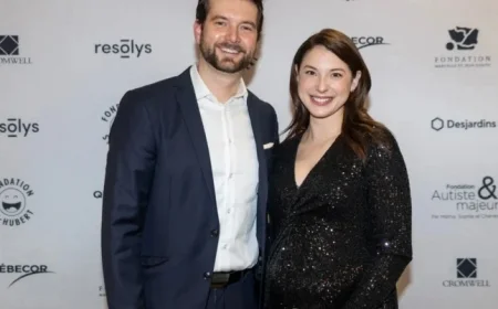 Mylène St-Sauveur’s Baby Charms During TV Studio Visit