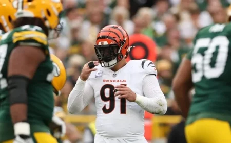 Trey Hendrickson Misses Wednesday’s Practice