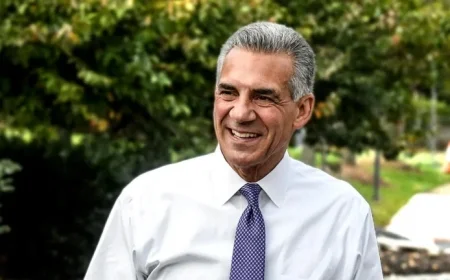 Democrat Backs Republican Jack Ciattarelli in New Jersey Governor Race