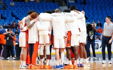 Syracuse Hosts Pace in Final Exhibition Match