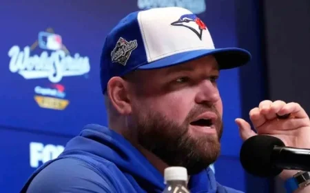 John Schneider Addresses Media Before World Series Game 5