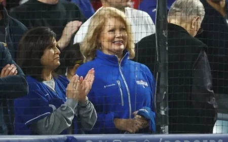 Mary Hart Expected to Attend Dodgers World Series Games Again
