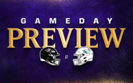 Ravens Face Dolphins in Exciting Game Preview