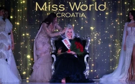 Ema Helena Vičar Crowned Miss World Croatia