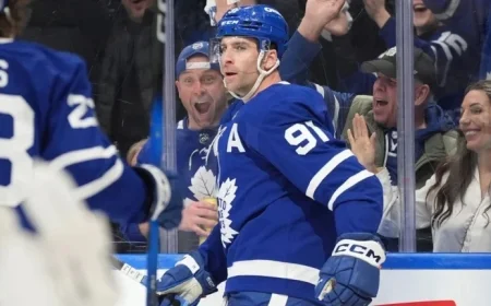 John Tavares Reaches Milestone with 500th Career Goal for Maple Leafs