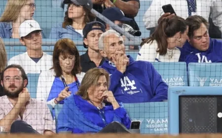 Sandy Koufax Attends Entire 18-Inning World Series Game 3 Marathon