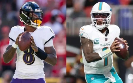 Ravens vs. Dolphins: Key Storylines for Thursday’s Week 9 Prime-Time Clash