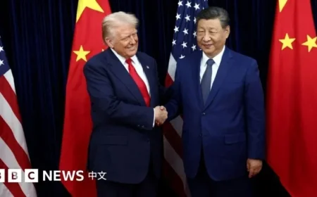 Xi and Trump Conclude Busan Meeting, Plan China Visit Next April