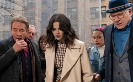 Steve Martin’s Only Murders in the Building maps its next act: Season 5 finale shocks, Season 6 heads to London with the trio intact