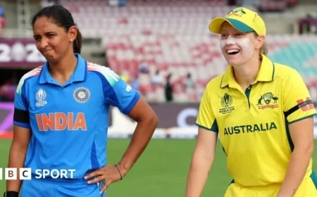 India vs Australia Women’s Cricket World Cup 2025 Semi-Final Live Updates