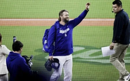 Clayton Kershaw Bids Farewell to Dodger Stadium in World Series Finale