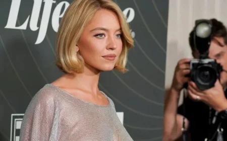 Sydney Sweeney Shines in Silver ‘Naked’ Dress at 2025 Variety Women’s Event