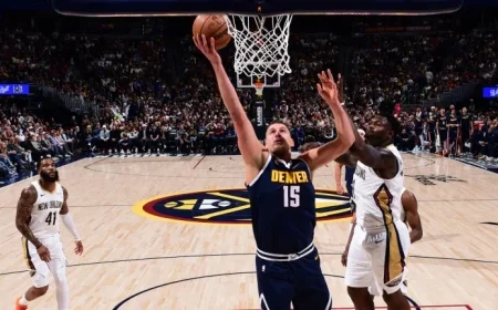 Nikola Jokić Matches Record for Opening Season Triple-Doubles