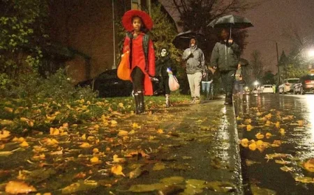 Southern Quebec Faces Blustery, Wet Halloween for Trick-or-Treaters