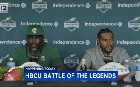 Former Eagles Stars to Headline Inaugural HBCU Battle of the Legends