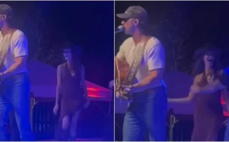 Riley Green Fan, Singer Annie Bosko’s Sister, Escorted Off Stage by Security