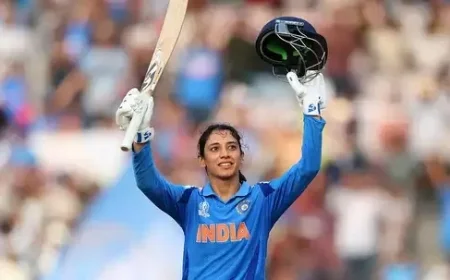 Smriti Mandhana Redefines Perfection with Unmatched Excellence